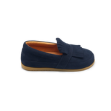 Donsje | Kids Shoes Yaell Loafers - Navy Nubuck