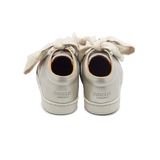 Donsje | Kids Shoes Emilia Organza Sneakers - Off White Metallic Leather
