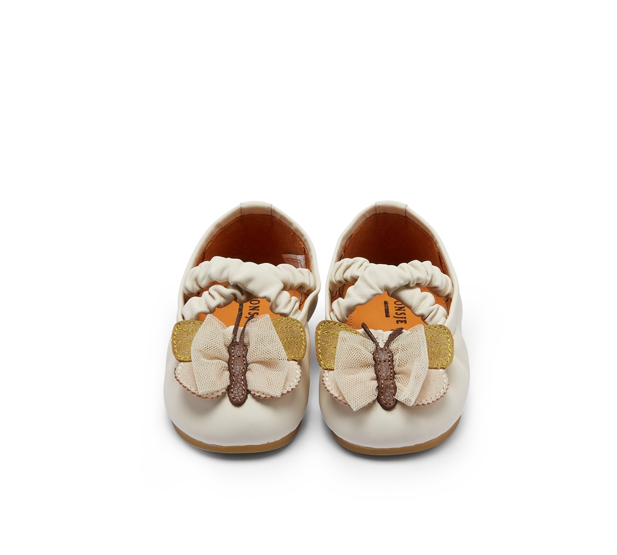 Donsje | Kids Shoes Mileni Ballerinas - Cream Sheep Leather