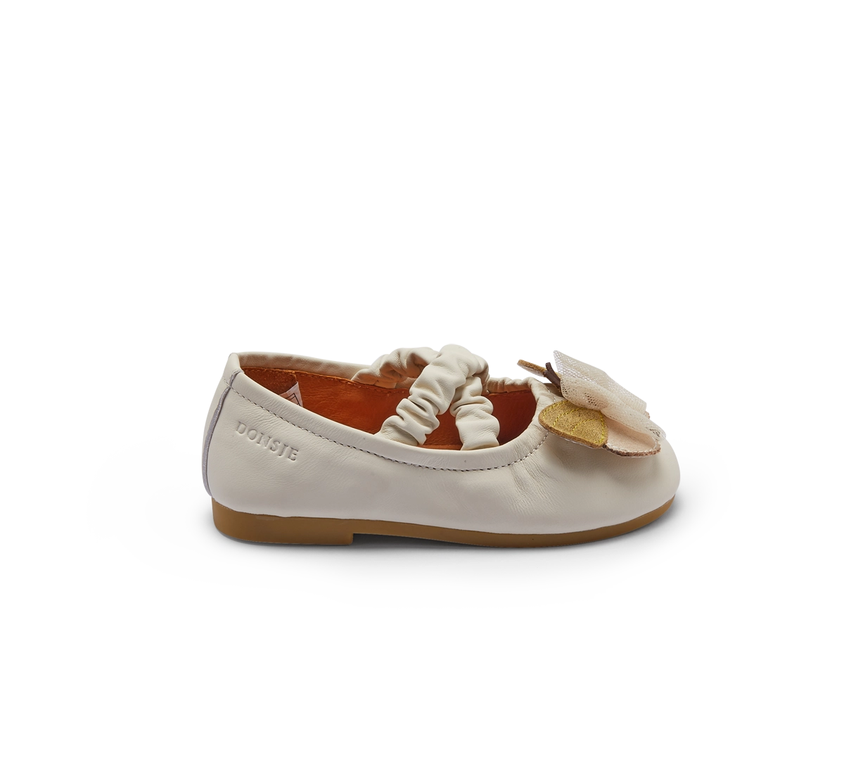 Donsje | Kids Shoes Mileni Ballerinas - Cream Sheep Leather