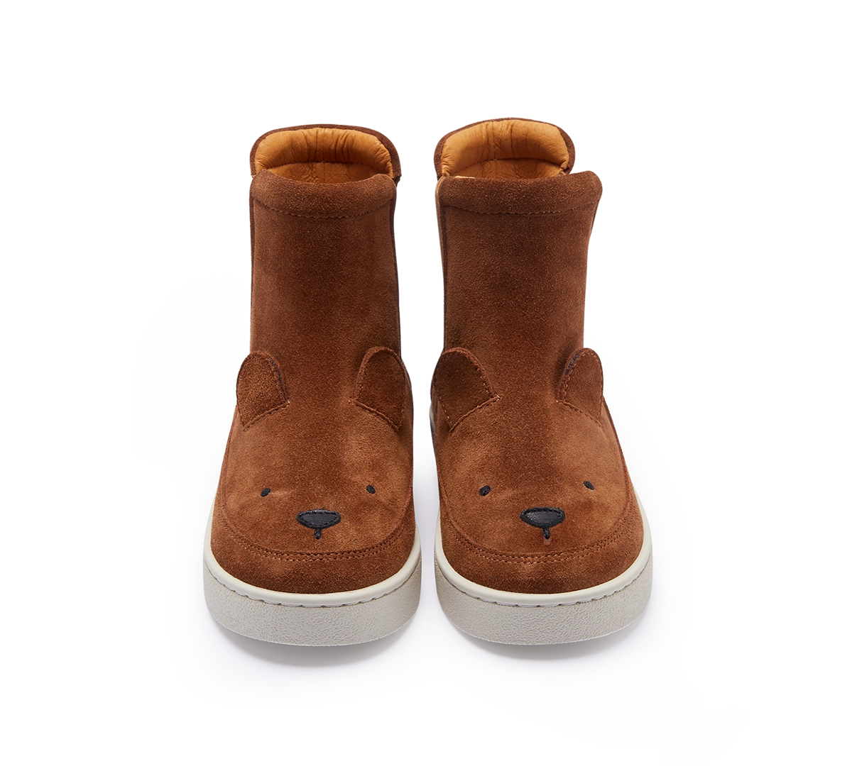 Donsje | Kids Shoes Thato Boots Bear - Cognac Suede