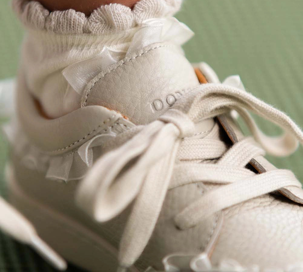 Donsje - Kids Shoes Lisel Sneakers - Off White Leather