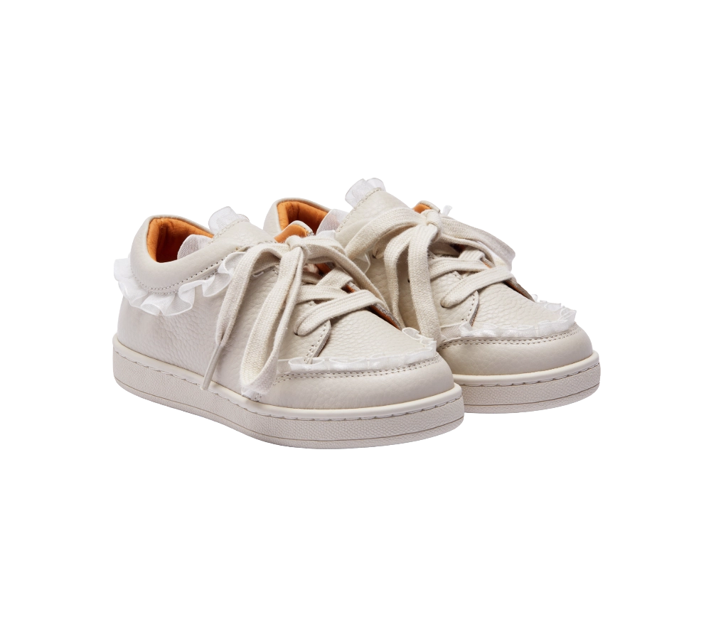Donsje - Kids Shoes Lisel Sneakers - Off White Leather