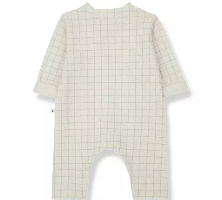 1+ In the family | Ismael Newborn Onesie - Ecru