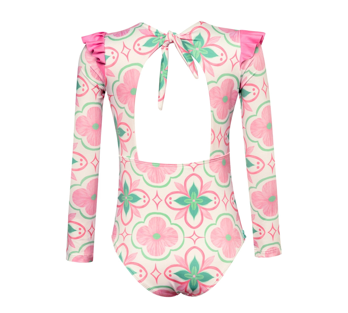 Pepita & Me | Swimsuit Wings Longsleeve - Azulejo