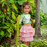 Pepita & Me | Skirt Plumeti - Rosado