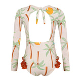 Pepita & Me | Swimsuit Longsleeve Alana - Palmeras Arena