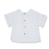1+ In The Family | Santorini Top Short Sleeves - Misty Blue