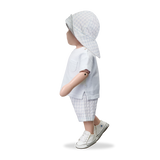 1+ In The Family | Tinos Shorts - Misty Blue