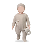1+ In The Family Angers Baby Beanie in Beige