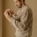 1+ In The Family Pessac Newborn Shirt in Beige