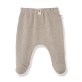 1+ In The Family Saignon Leggings with Feet in Beige