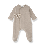 1+ In The Family Havre Jumpsuit with Feet in Beige