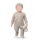 1+ In The Family Havre Jumpsuit with Feet in Beige