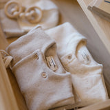 1+ In The Family Havre Jumpsuit with Feet in Beige