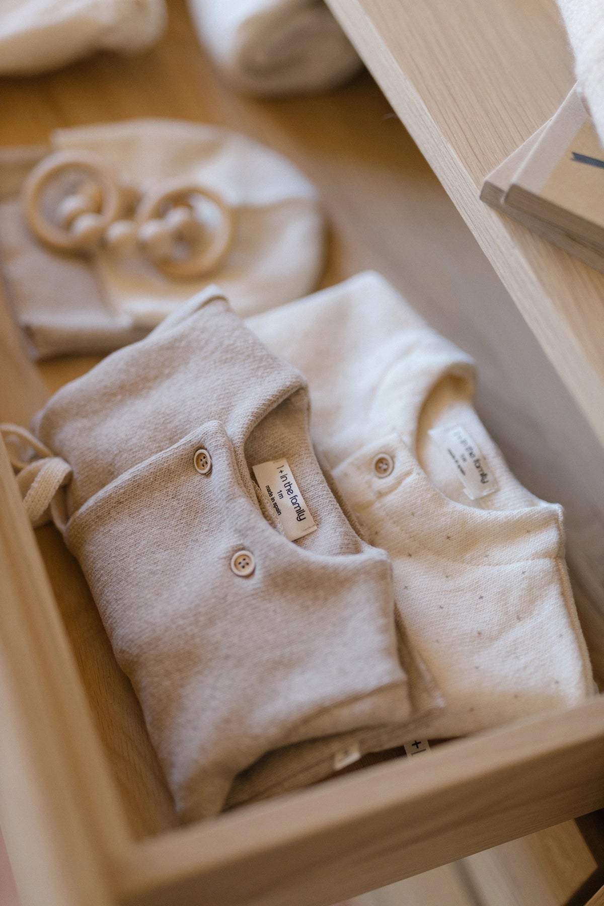 1+ In The Family Havre Jumpsuit with Feet in Beige