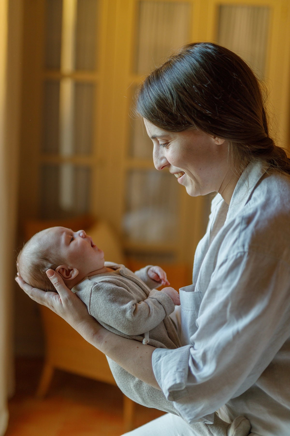 1+ In The Family Havre Jumpsuit with Feet in Beige