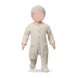 1+ In The Family Honore Baby Beanie in Beige