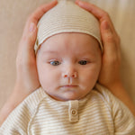 1+ In The Family Honore Baby Beanie in Beige
