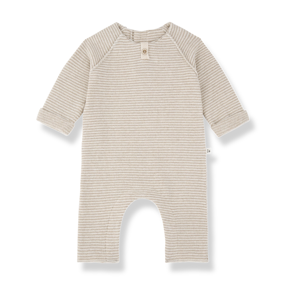 1+ In The Family Laval Jumpsuit in Beige