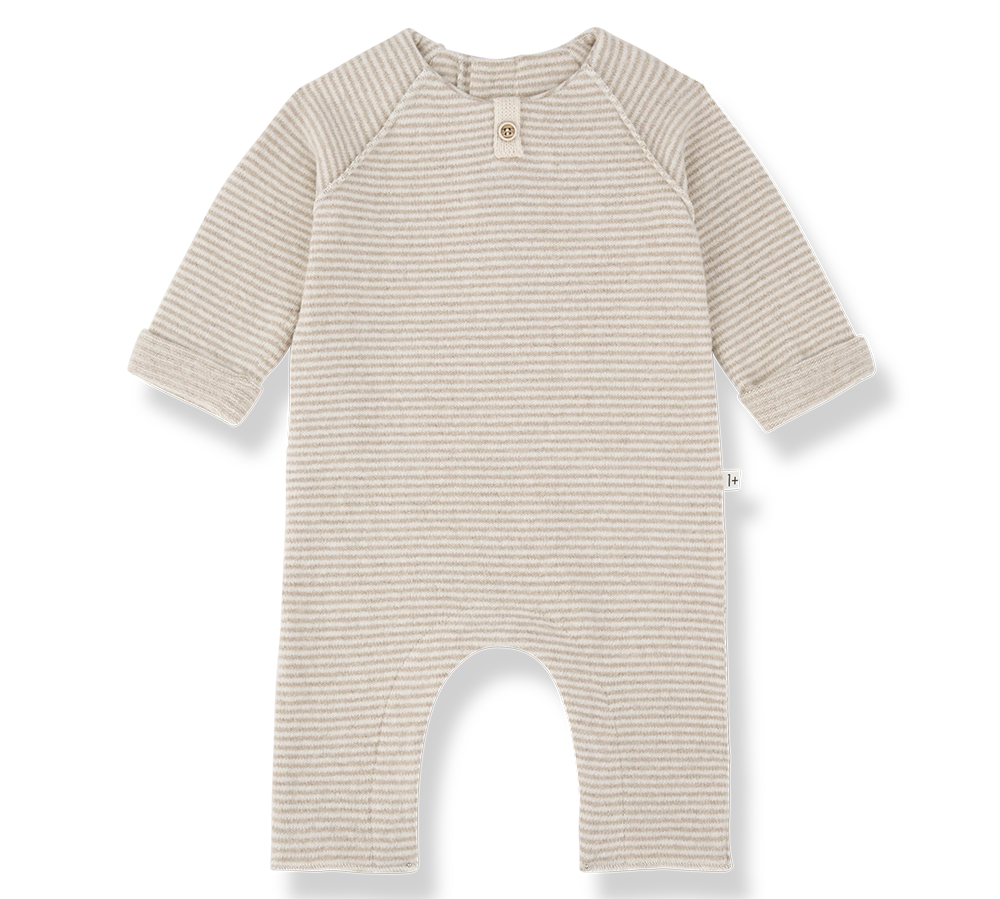1+ In The Family Laval Jumpsuit in Beige