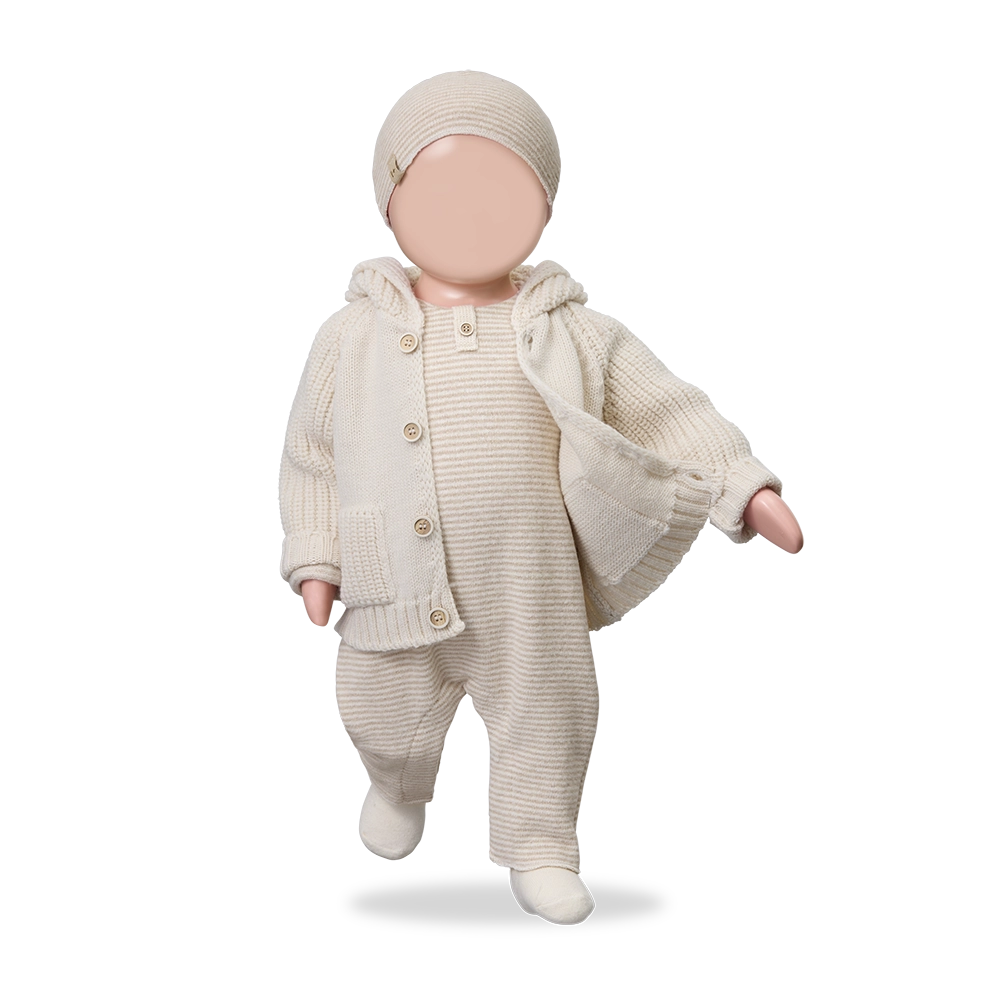 1+ In The Family Laval Jumpsuit in Beige