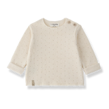 1+ In The Family Perpignan Top Long Sleeves in Ecru