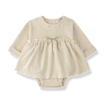 1+ In The Family Conques Dress with Body in Ecru