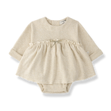 1+ In The Family Conques Dress with Body in Ecru