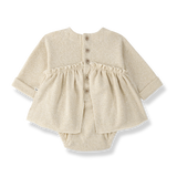 1+ In The Family Conques Dress with Body in Ecru