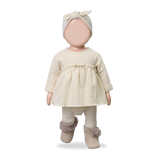 1+ In The Family Conques Dress with Body in Ecru