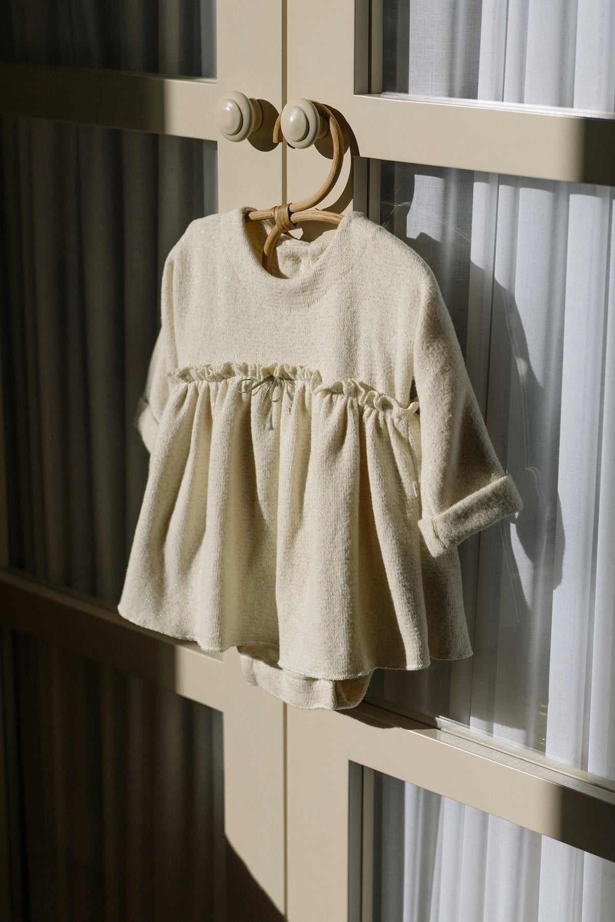 1+ In The Family Conques Dress with Body in Ecru