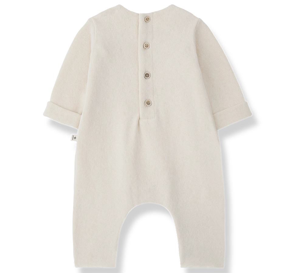 1+ In The Family Merignac Jumpsuit in Ecru