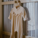 1+ In The Family Merignac Jumpsuit in Ecru