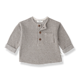 1+ In The Family Nuoro Shirt in Dark Taupe