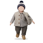 1+ In The Family Nuoro Shirt in Dark Taupe