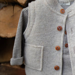 1+ In The Family Nuoro Shirt in Dark Taupe