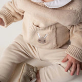 Donsje | Sweater Loeke Bunny - Macaroon