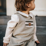 Donsje | Twijsie Jumpsuit Bear - Dusty Green