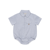 Donsje | Clode Bodysuit - Ice Blue Melange