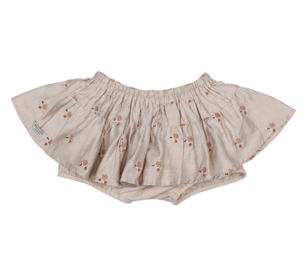Donsje | Ysa Skirt Hummingbirds - Soft Taupe