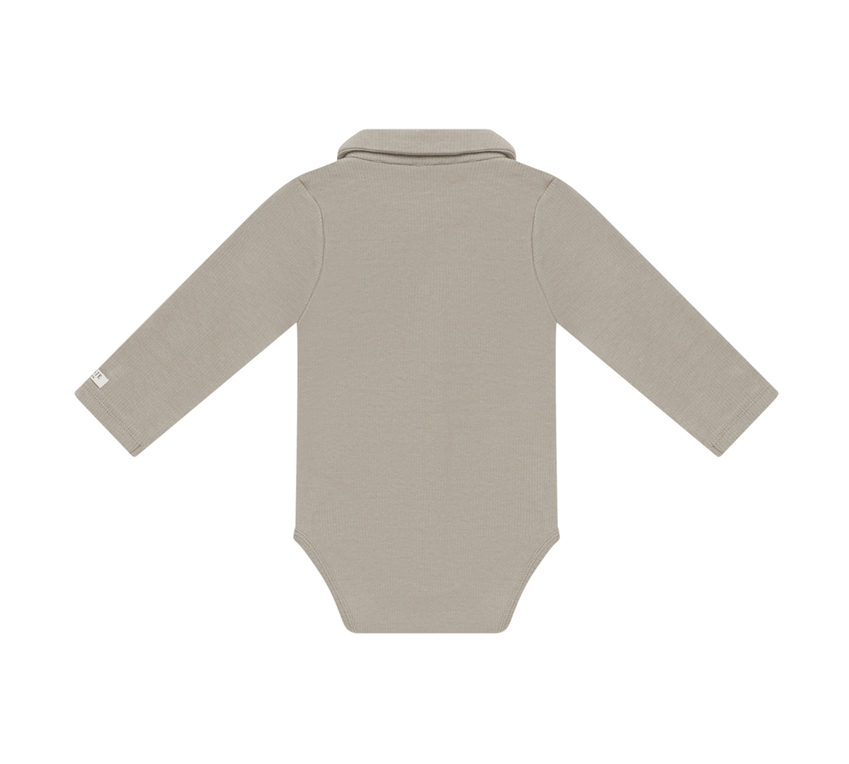 Donsje Finnian Bears bodysuit in Dusty Green, back view