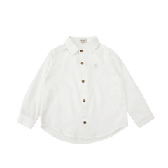Donsje Chee shirt in Crispy White, front view