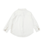 Donsje Chee shirt in Crispy White, back view