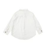 Donsje Chee shirt in Crispy White, back view