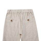 Donsje | Dado Trousers - Warm White Melange