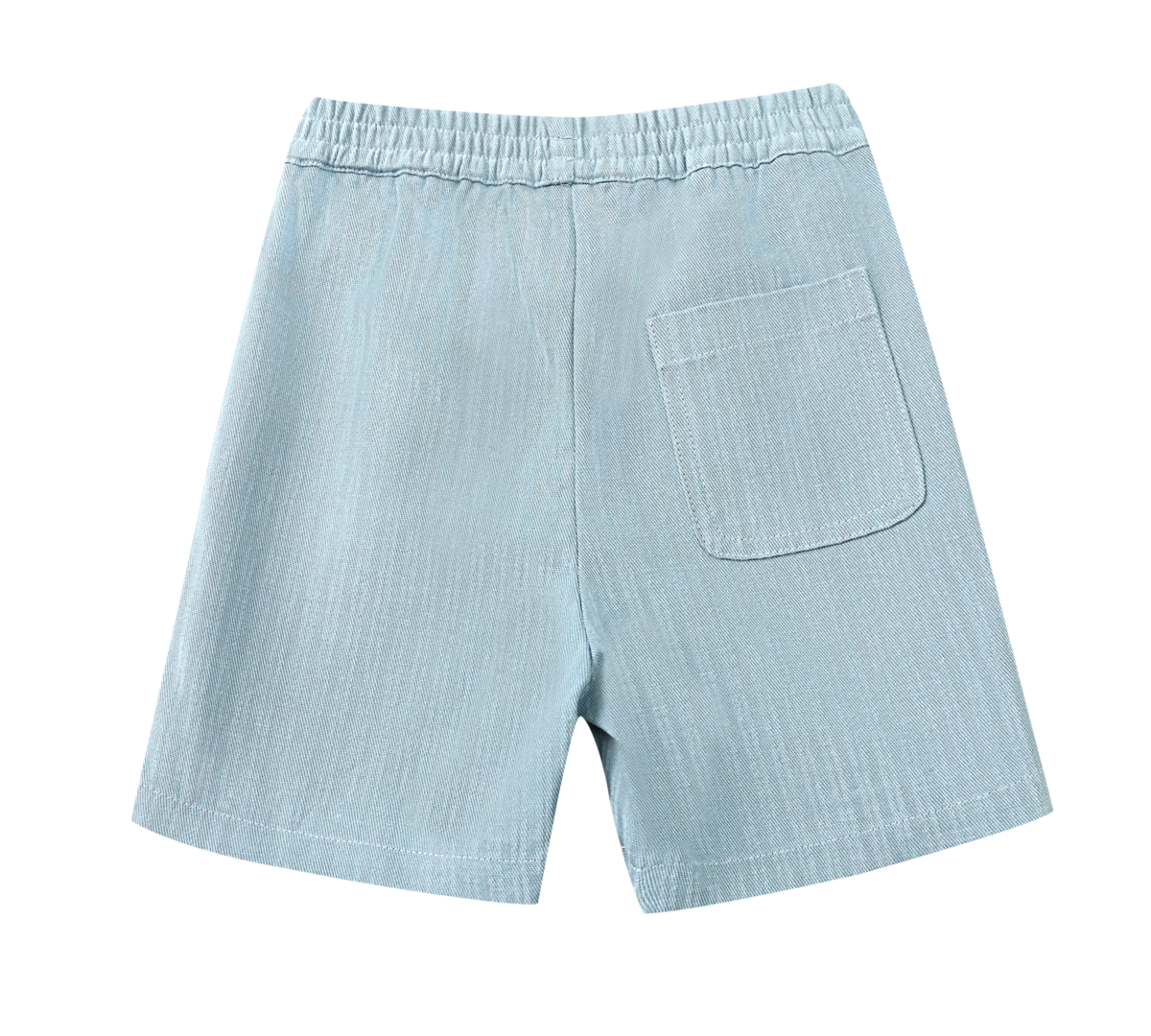 Donsje | Shorts Cyriel - Steel Blue Striped
