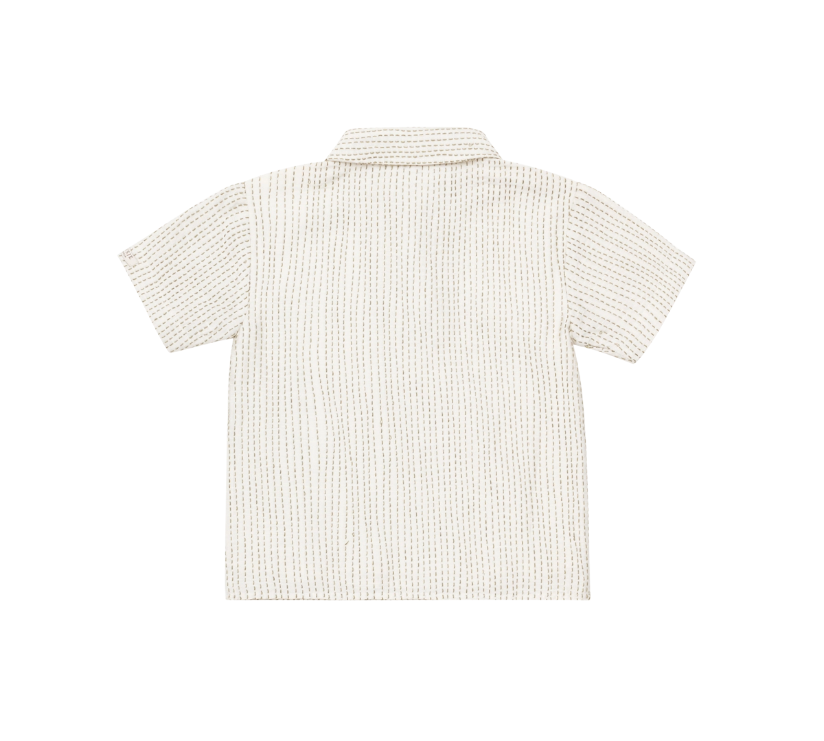 Donsje | Shirt Ifo - Warm White - Thyme Striped