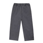 Donsje Kassim Koala trousers in Cloudy Grey, back view