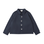 Donsje Lauden Koalas shirt in Blue Marine, front view